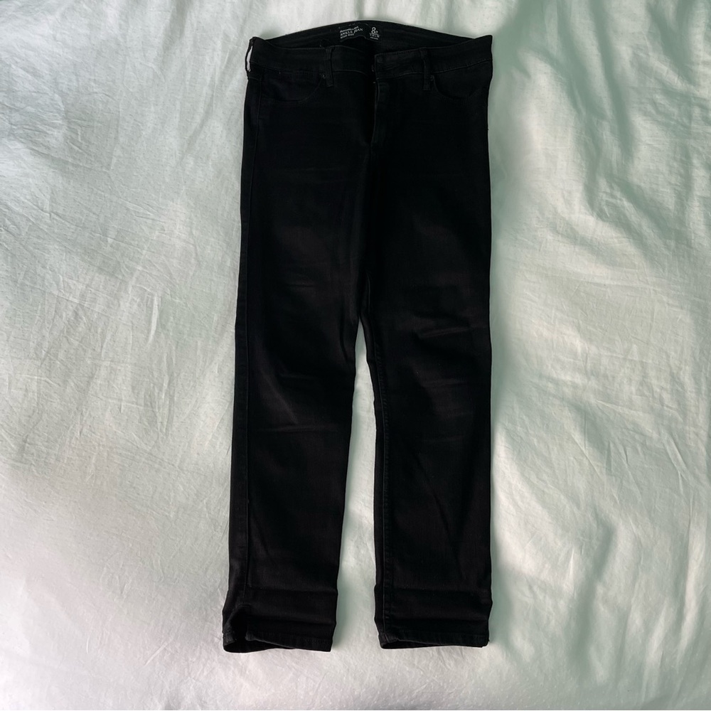 A&F | High Rise Ankle Jean - Picture 2 of 4